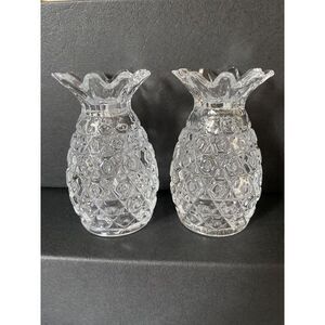 Godinger Shannon Crystal Pineapple Salt and Pepper Shaker Set